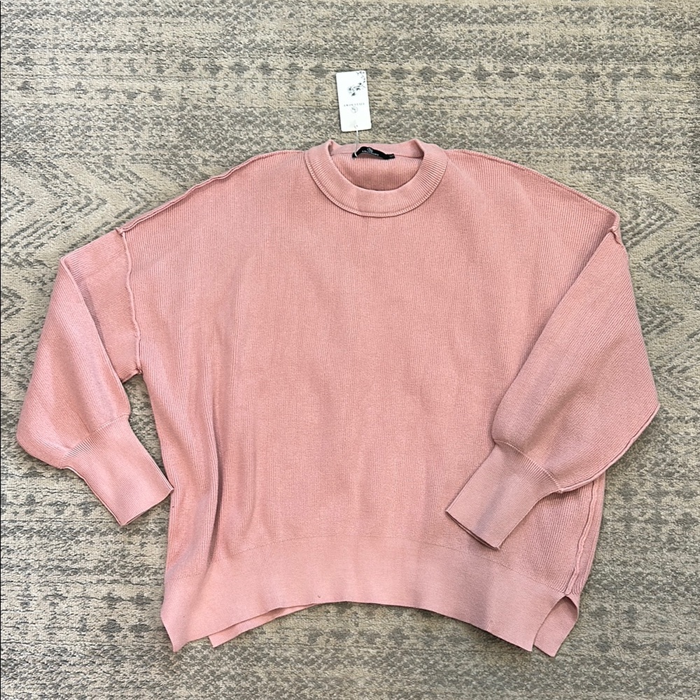 NWT Women's Pink Sweater